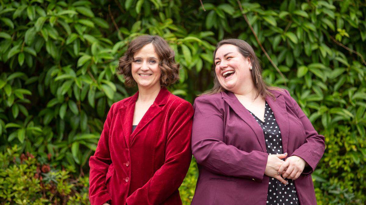 Leila Strickland, left, and Michelle Egger founded Biomilq last year in an effort to create a new alternative to breast milk.