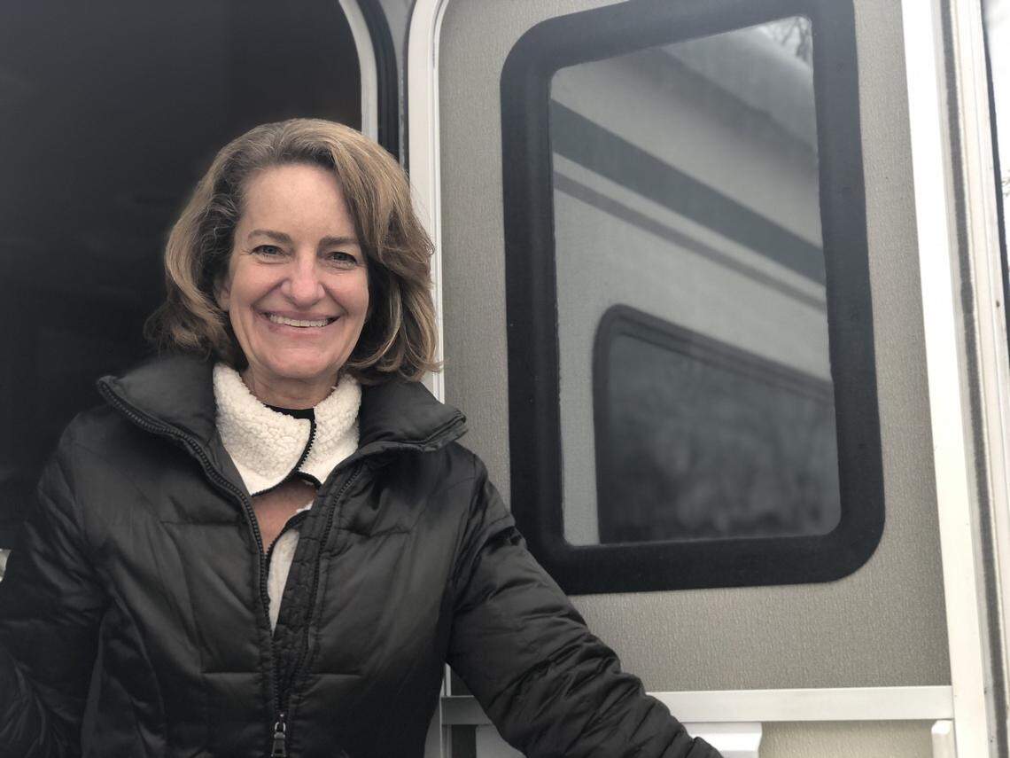 Michelle Fishburne of Chapel Hill is driving around the country to collect oral histories about how the pandemic has changed people’s lives.