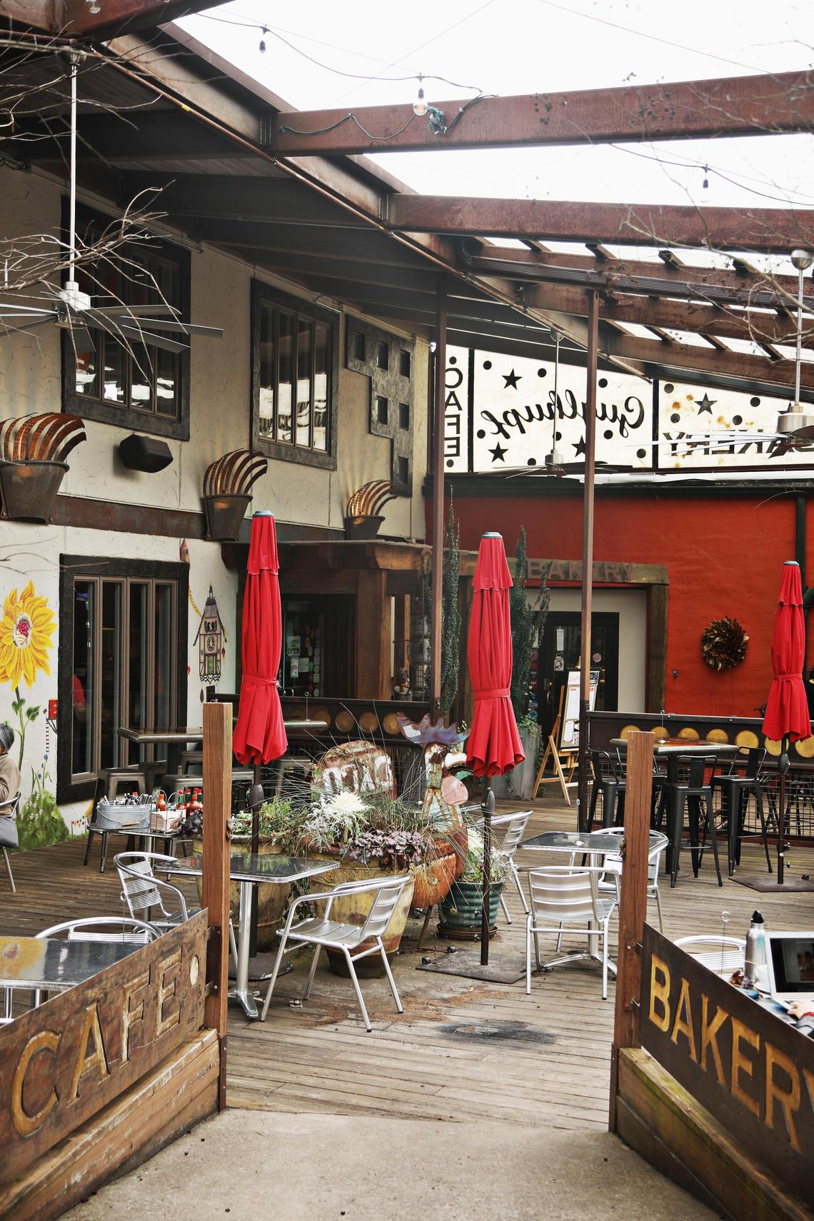 Guglhupf in Durham still has one of the area’s most enchanting patios.