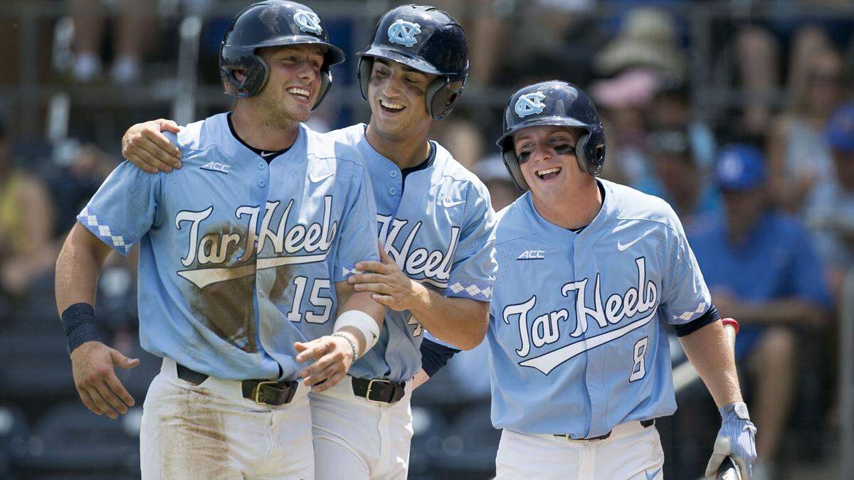 The game time for Thursday's UNC vs. Virginia Tech baseball game is changing due to the weather.