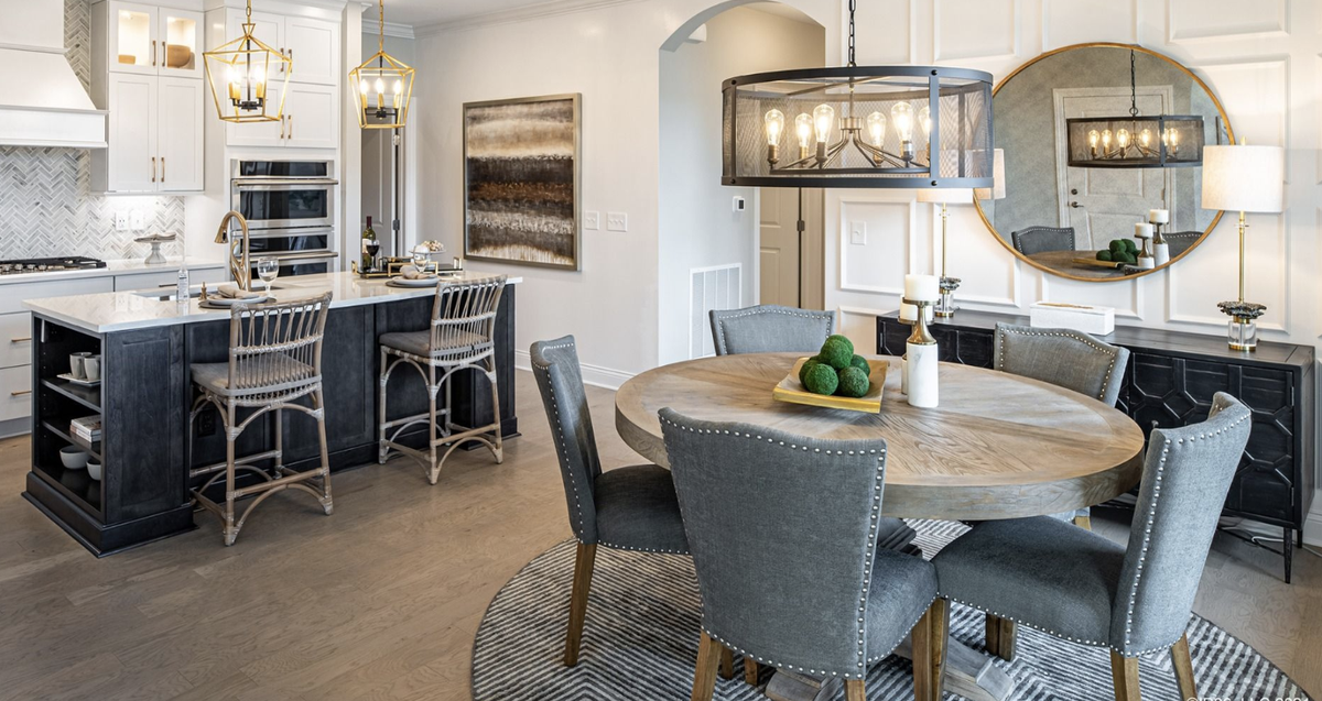 The interior of a model home developed by Ohio-based builder Epcon Communities, which is bringing a new 73-home community to Durham.