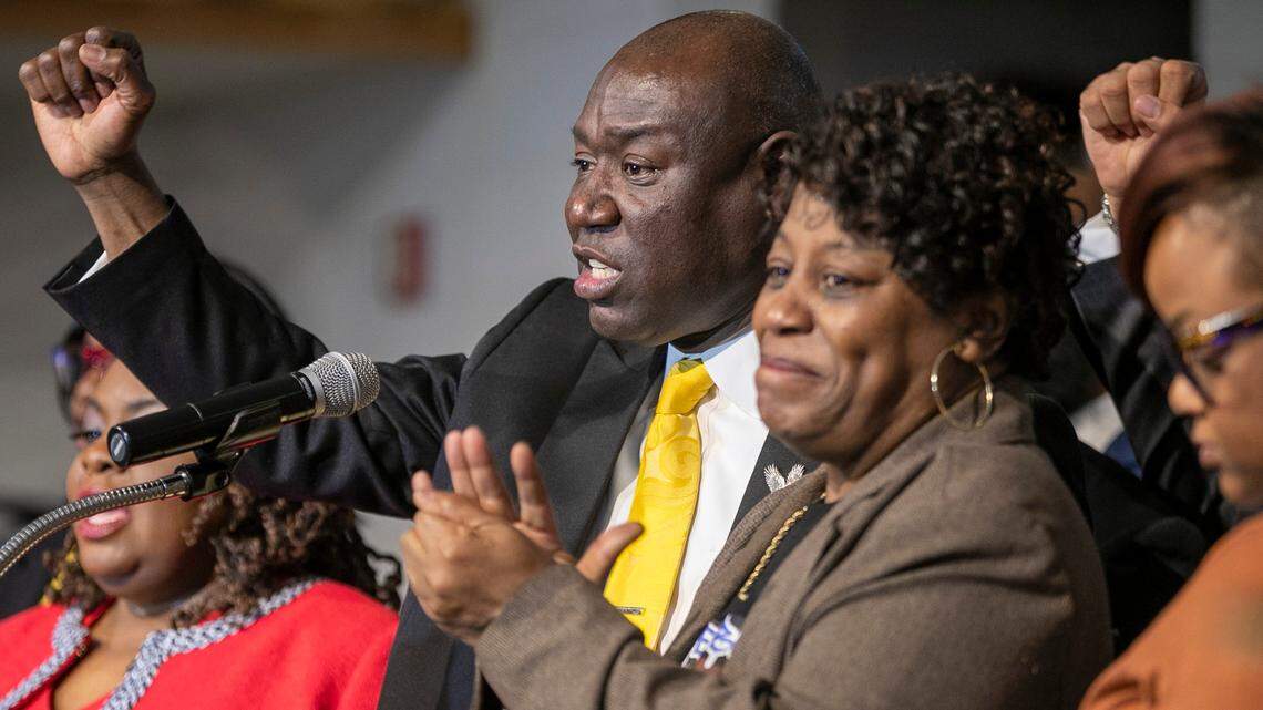 Photos: Crump calls for charges in tasing death of Darryl Williams