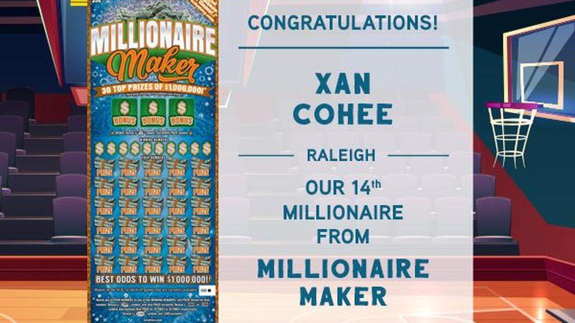 A North Carolina woman won a $1 million prize on a scratch-off lottery ticket she purchased while killing time at a gas station.