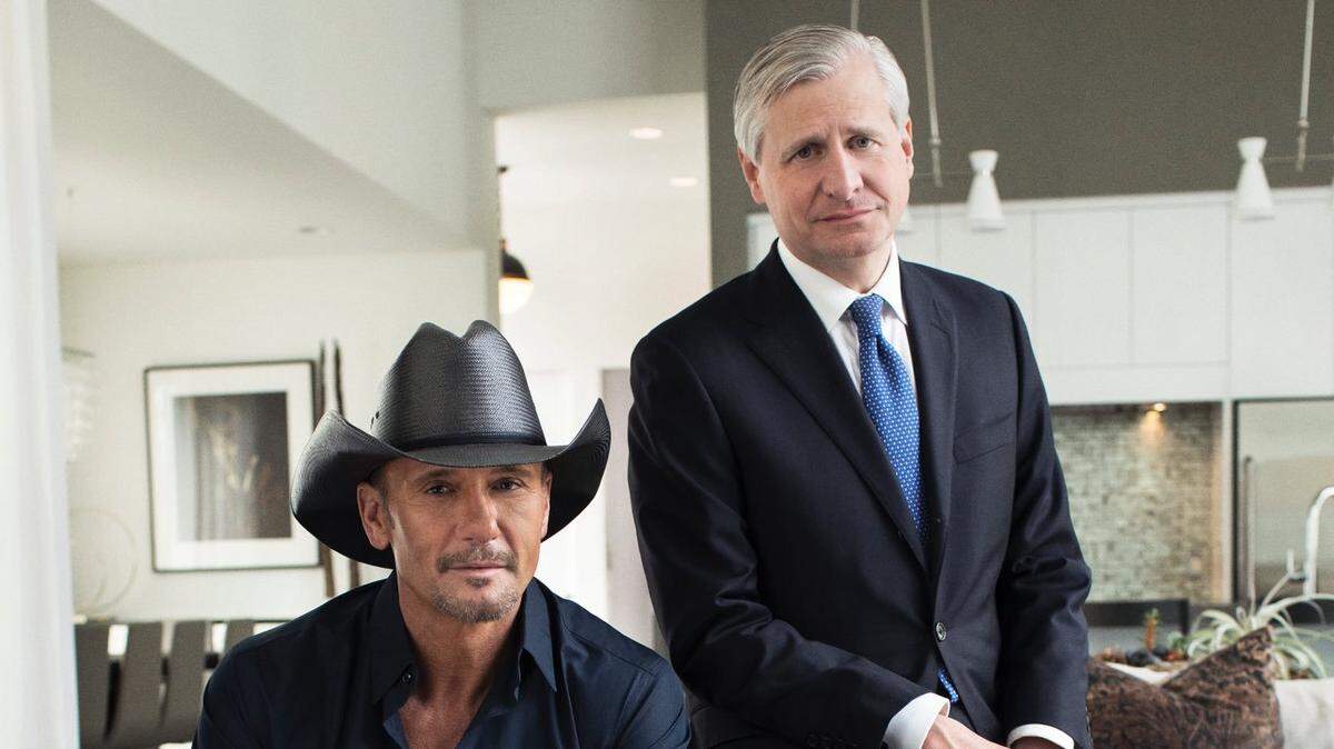 Country singer Tim McGraw and historian Jon Meacham have written a book together, “Songs of America: Patriotism, Protest, and the Music That Made a Nation.” They’re on a 7-city tour that will bring them to Charlotte and Raleigh.