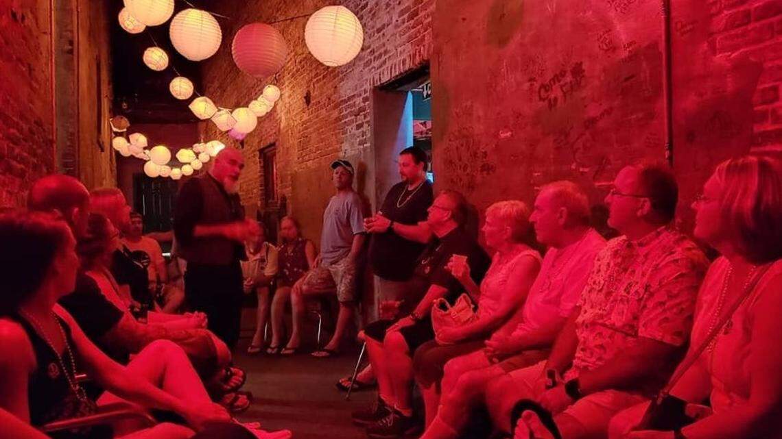 She was a 350-pound, ear-biting bar bouncer. Some say her ghost still haunts Wilmington