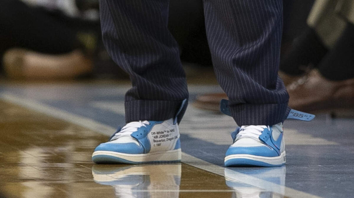 North Carolina coach Roy Williams watches his team on offense in the first half against Virginia Tech on Monday, January 21, 2019 at the Smith Center in Chapel Hill, N.C.