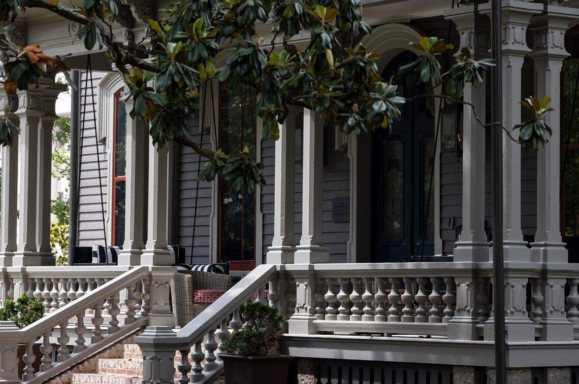 The Andrews-Duncan House is photographed on Thursday, June 1, 2023, in Raleigh, N.C.