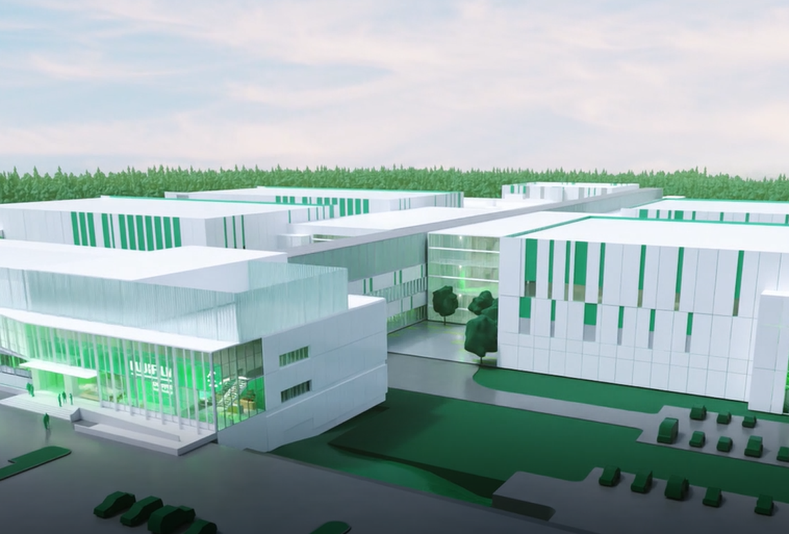 Fujifilm Diosynth said its planned facility in Holly Springs, N.C., will employ at least 725 people.