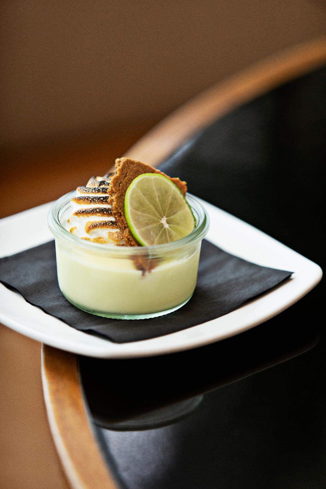 A lime inspired dish that will be coming to the dessert menu at The Durham.