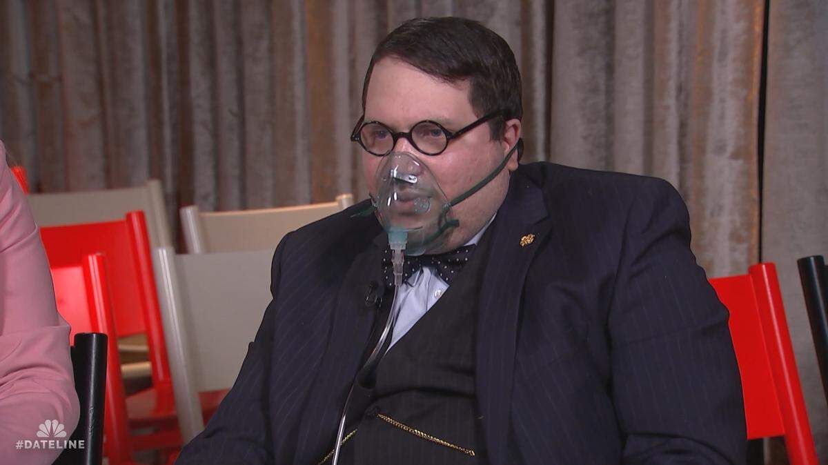 American fugitive Nicholas Rossi, who claims to be Englishman Arthur Knight, speaks to “Dateline” in an exclusive network television interview airing April 21, 2023.
