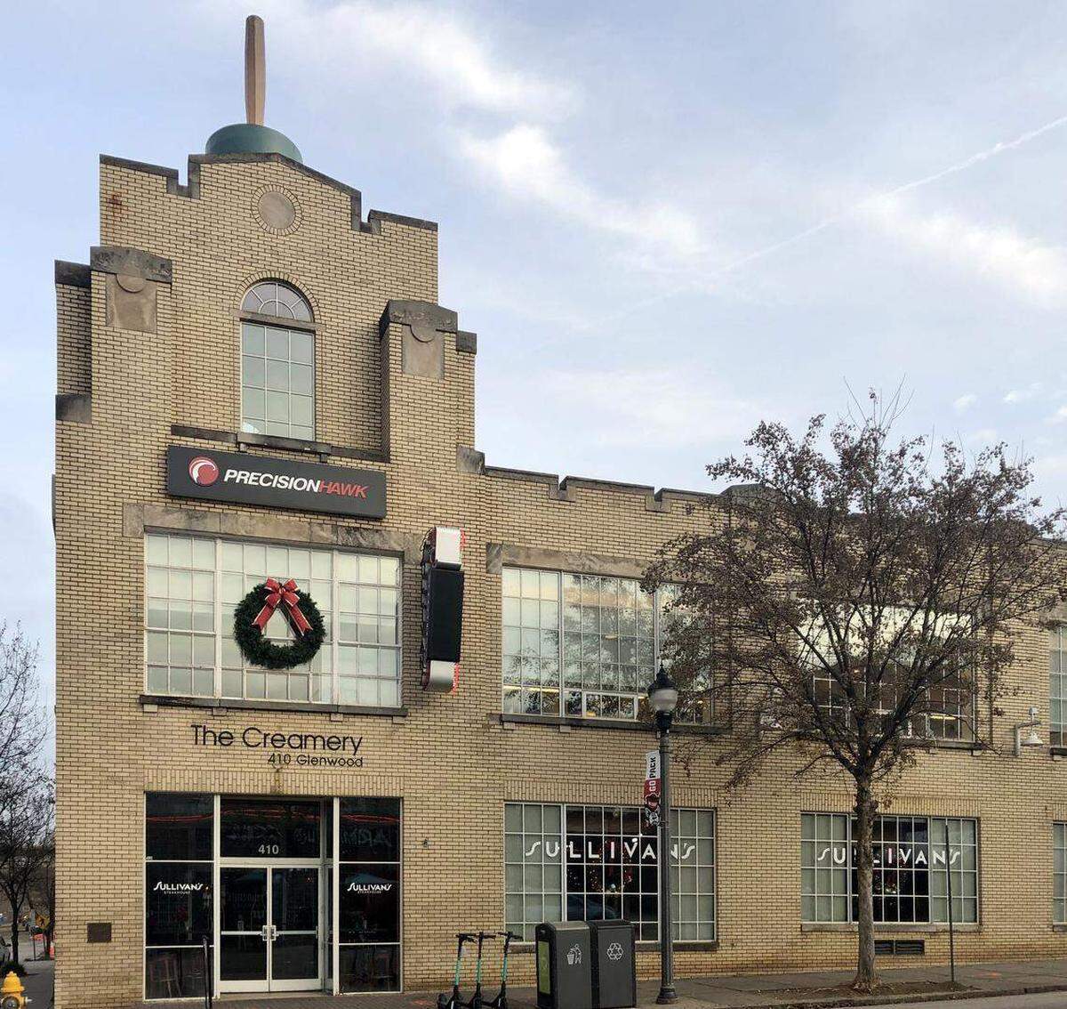 The Creamery Building in the Glenwood South district. It’s set to be redeveloped starting in late 2025.
