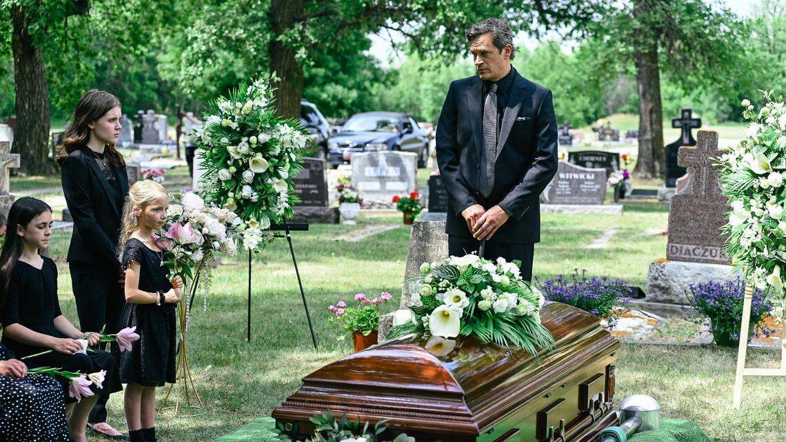 Tom Everett Scott (pictured) and Charisma Carpenter star in “The Good Father: The Martin MacNeill Story” on Lifetime.