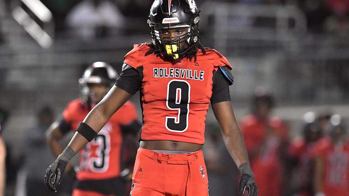 ‘I know where I want to be’: Inside the rise of Rolesville football’s Zavion Griffin-Haynes