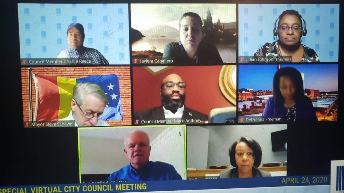 The Durham City Council set new budget guidelines Friday, April 24, 2020 as the financial landscape has shifted during the COVID-19 pandemic.