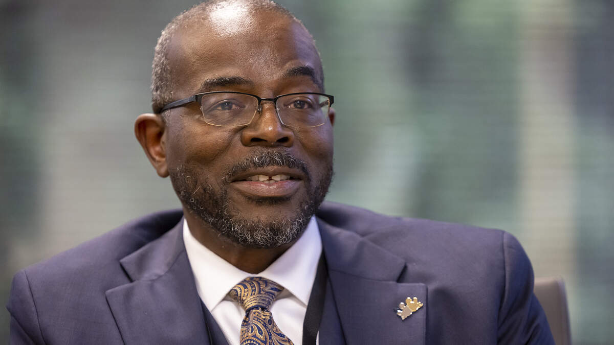 Dr. Robert Taylor talks about his goals as Wake County’s new superintendent of schools during an interview on Friday, September 29, 2023 in Cary, N.C.