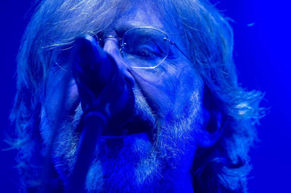 Trey Anastasio and Phish open their show at Coastal Credit Union Music Pavilion at Walnut Creek in Raleigh, N.C., Friday night, July 29, 2022.