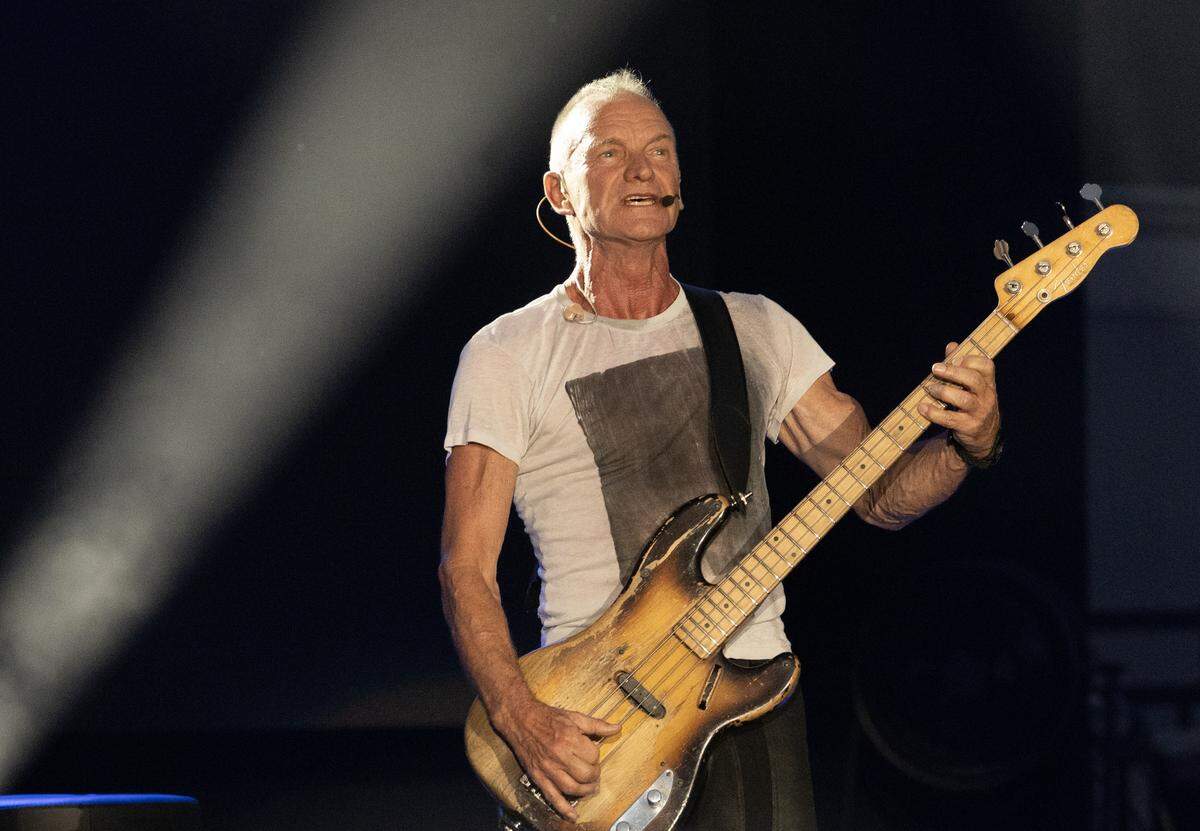 Sting brings his 3.0 tour to Raleigh, N.C.’s Red Hat Amphitheater, Tuesday night, May 19, 2026.