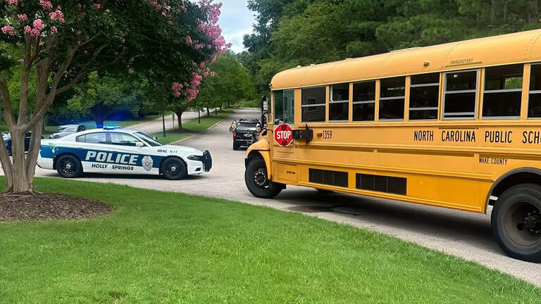 Police: Parents blocked a Wake school bus with a car after driver missed stops