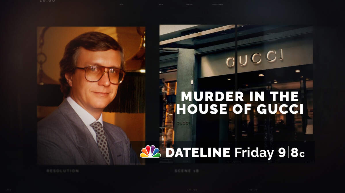 “Dateline: Murder in the House of Gucci” airs on Dec. 3 on NBC.