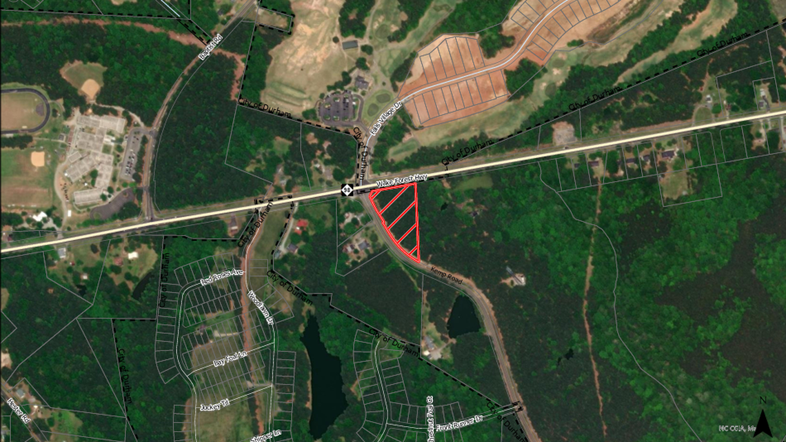 A request to annex 2.33 acres on Wake Forest Highway in Southeast Durham was approved by the City Council on Jan. 5, 2026. The approval makes way for future commercial development.