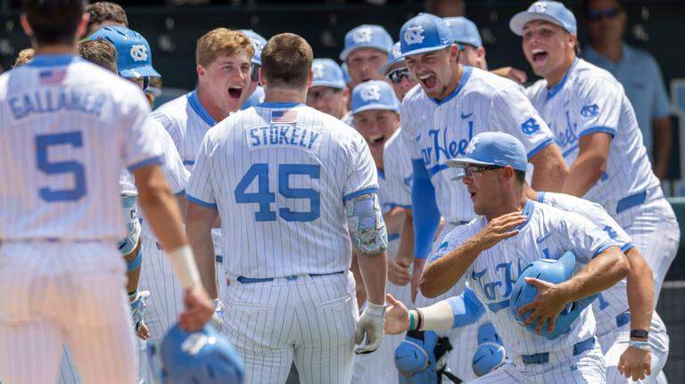 Photos : North Carolina defeats Arizona 18-2 in NCAA baseball Super Regional