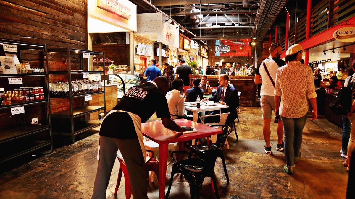 The Morgan Street Food Hall will say goodbye to Cousins Maine Lobster this month.