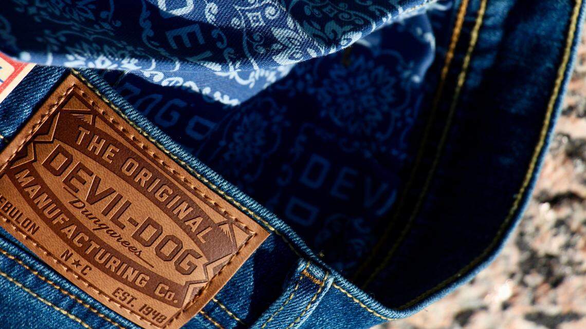Devil-Dog Dungarees relaunched in 2019 with a strong emphasis on the company’s North Carolina heritage.