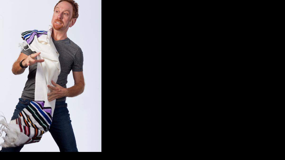 “Wrestling Jerusalem” playwright and performer Aaron Davidman.
