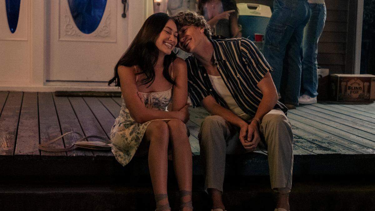 Belly (Lola Tung) and Jeremiah (Gavin Casalegno) in “The Summer I Turned Pretty.”