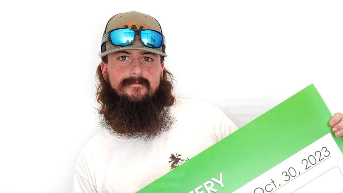 Robert Lane was on his way home when he stopped at a 7-Eleven and got a winning ticket in the Virginia Lottery.