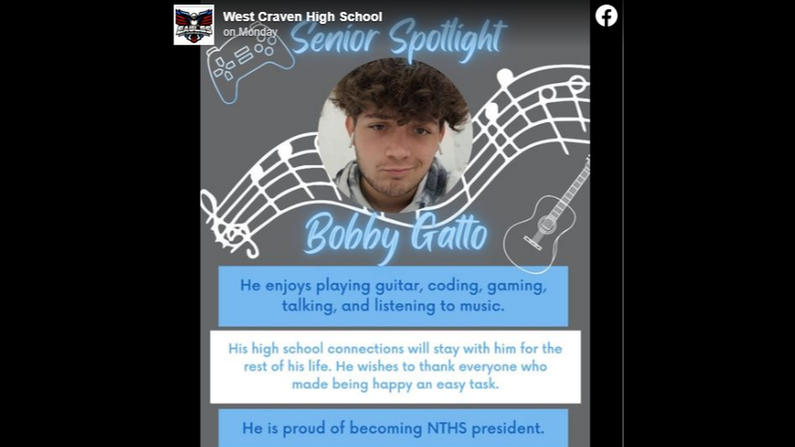 Bobby Gatto was 17 years old.