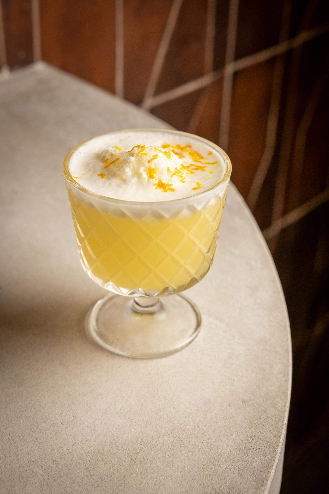 Famous for being the last drink served on the Titanic, the Punch Romaine, a shaken rum-drink, is on the opening menu at Boatman Spirits Co.