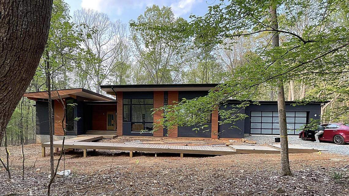 The Lerner-Campbell House at 4712 Ganesh Place in Durham.