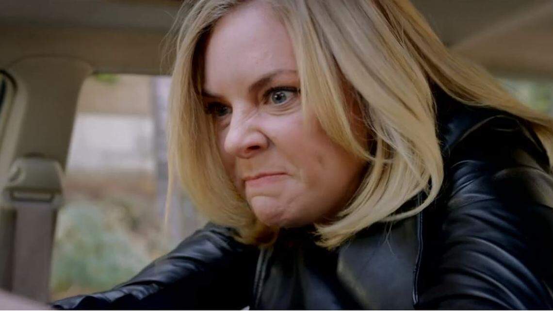 Cindy Busby stars in the Lifetime movie "The Wrong Stepmother."