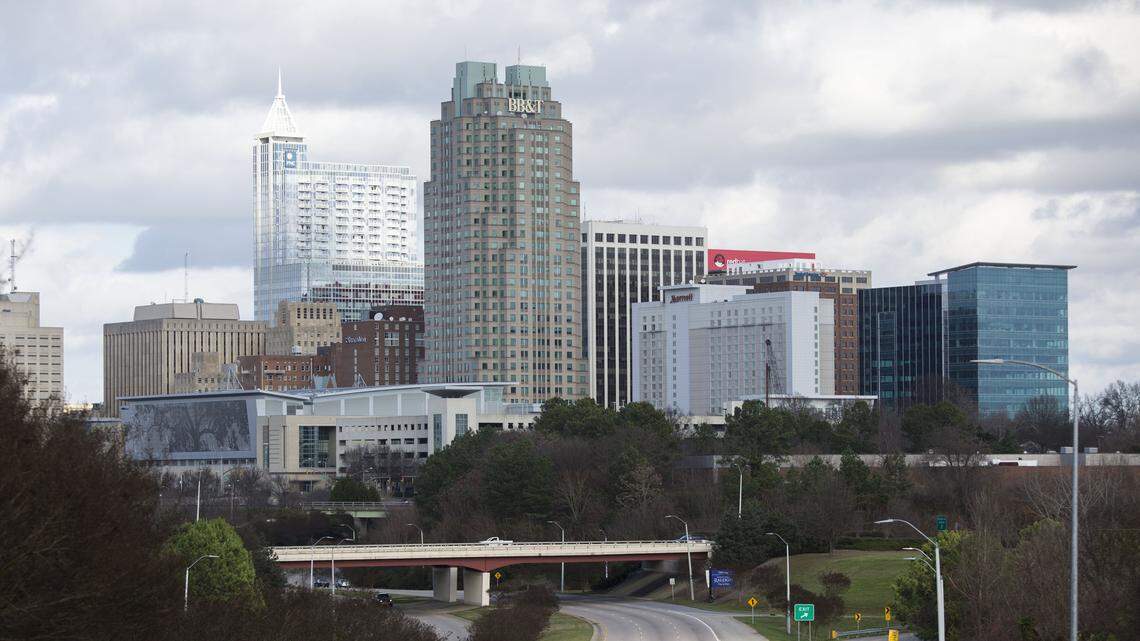 Downtown Raleigh.