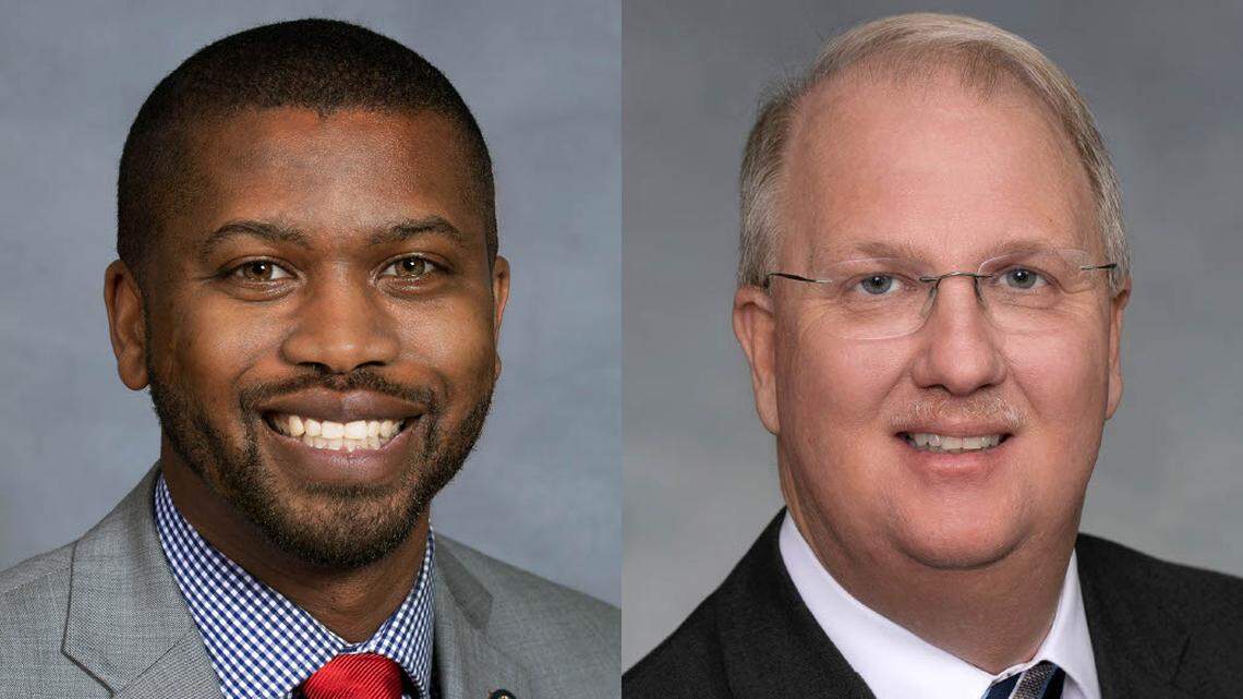 Democratic Reps. Cecil Brockman and Michael Wray face primary challengers this year, in part due to their votes with the GOP on the budget and certain other bills.