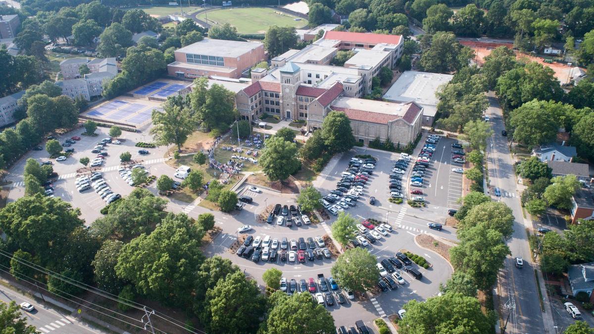 Broughton High School was put on a brief lockdown on Dec. 13, 2021 amid a report of a person on campus with a firearm.
