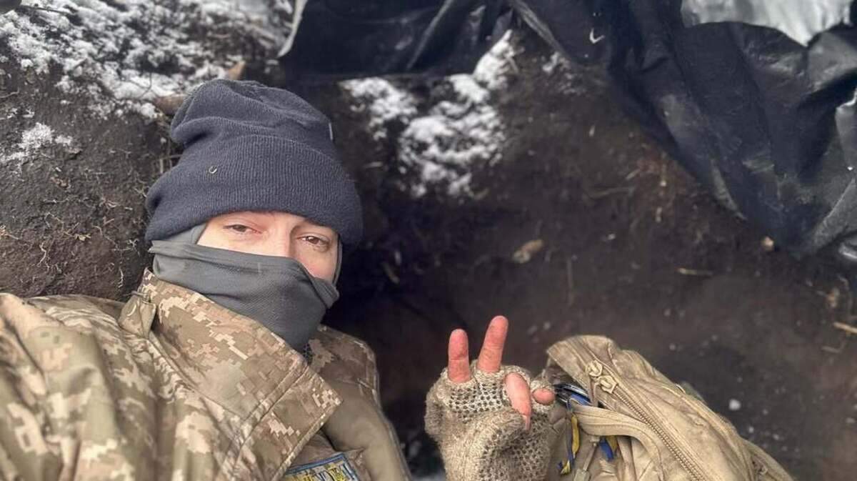 Stuart Heath Anderson posted this picture to Instagram after serving as an American volunteer fighting in Ukraine.