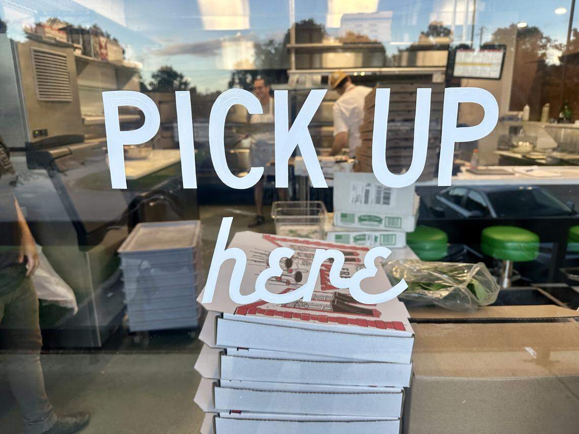 Capital Pizza Box is a takeout-only pizzeria.