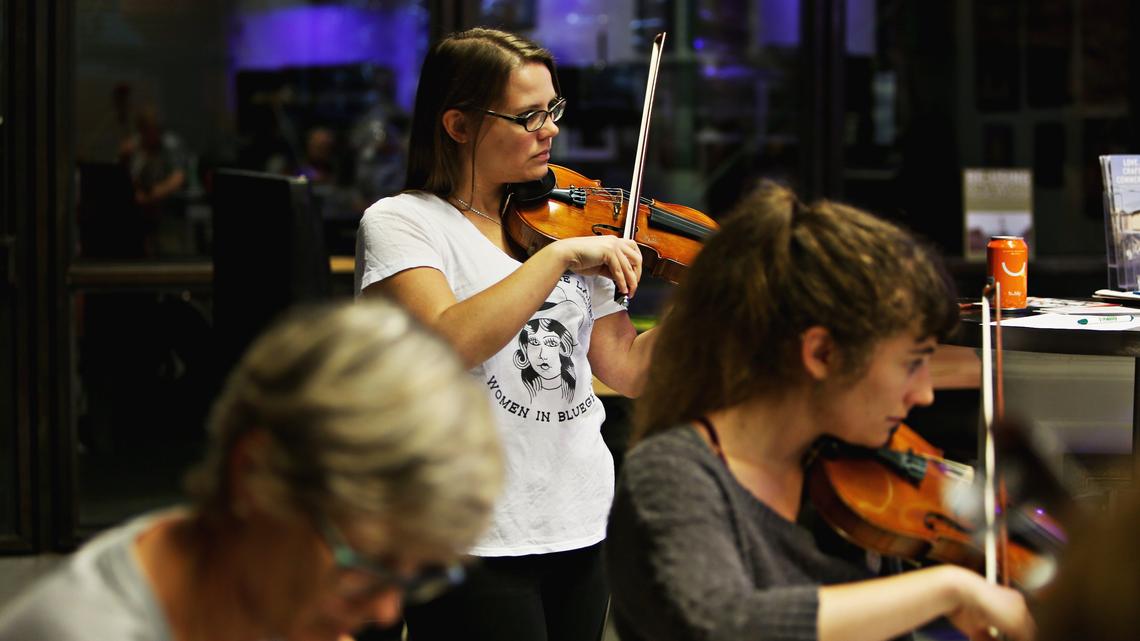 The Handsome Ladies hope to put more women in the bluegrass jam circle, and beyond