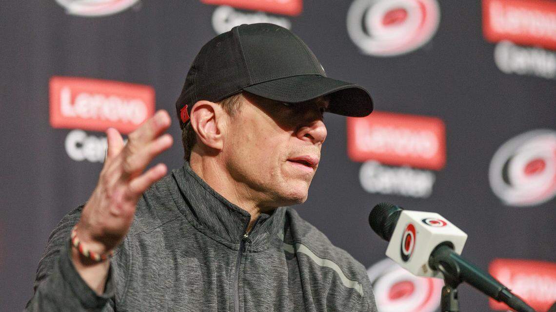 Hurricanes coach, GM vow to ‘keep pushing’ toward Stanley Cup championship goal
