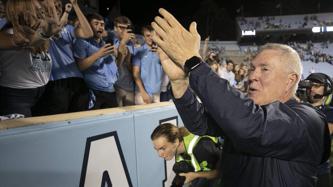 UNC football wants to be bowl eligible each year. The Military Bowl is the first step.