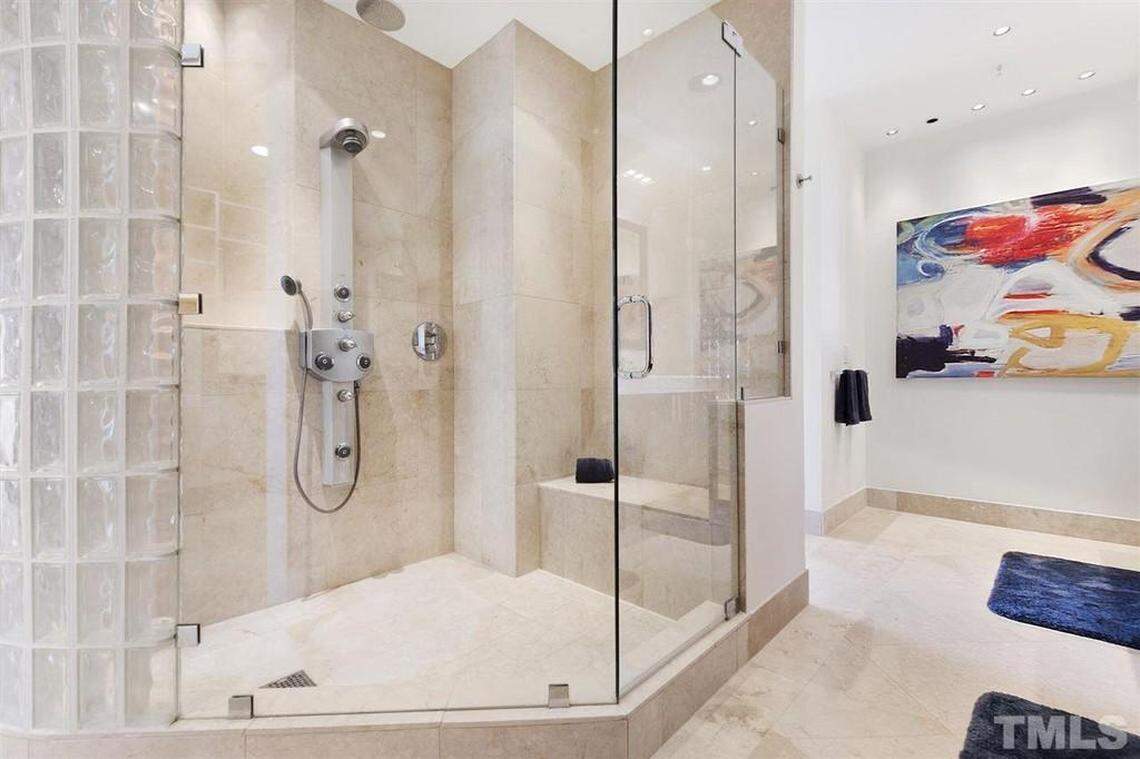 The spacious 2BR condo at 323 W Jones St Apt 1405 in Raleigh, NC, offers an open floor plan with an abundance of natural light and breathtaking views from every room.