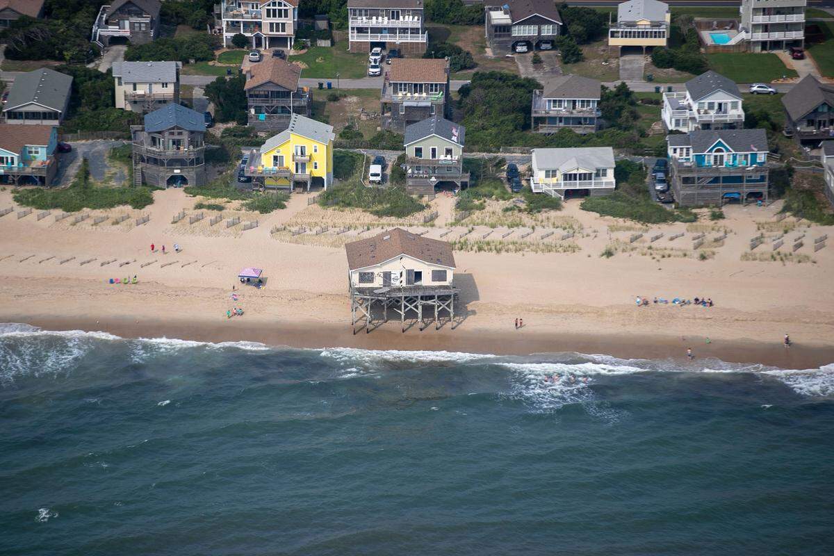 Homes on the southern portion of Nags Head in Dare County are not inexpensive. Affordable housing is limited in the county, which draws tourists and second-home owners who love the ocean.