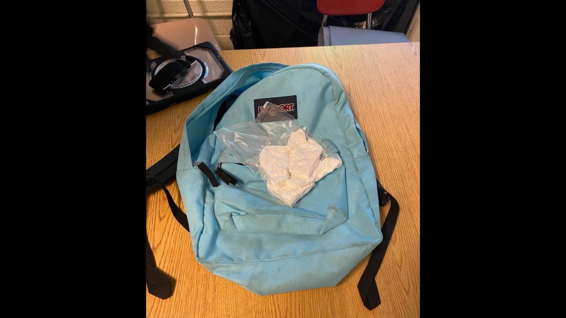 On March 30, a Craven County school resource officer found “what appeared to be a large amount of illegal drugs in a Trent Park Elementary School child’s book bag.”
