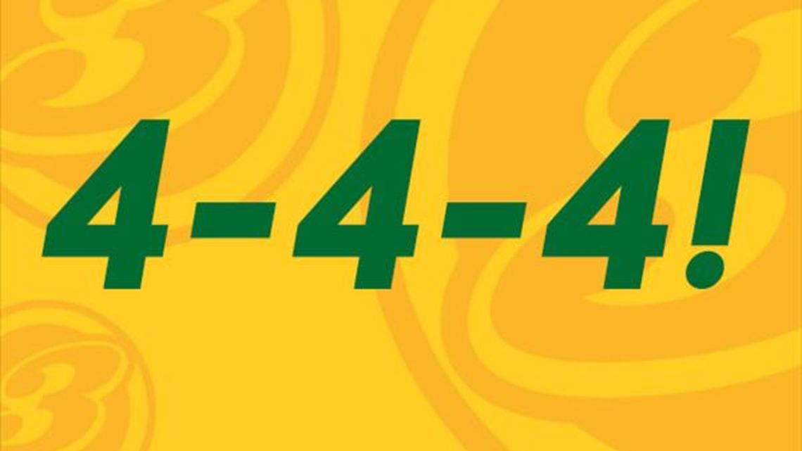 More than 9,000 people split a $3.7 million jackpot on Nov. 23 after playing winning numbers 4-4-4 in the Carolina Pick 3 drawing. (Photo Credit NC Education Lottery)