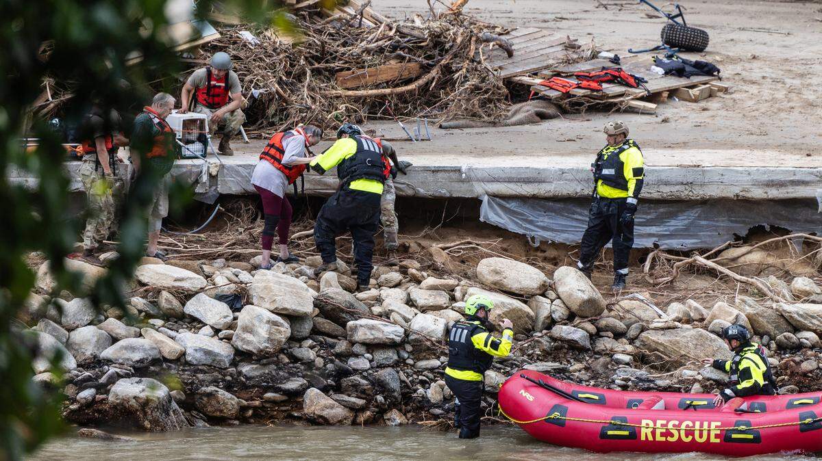 ‘There’s just nothing left.’ Helene wipes out Chimney Rock’s Main Street