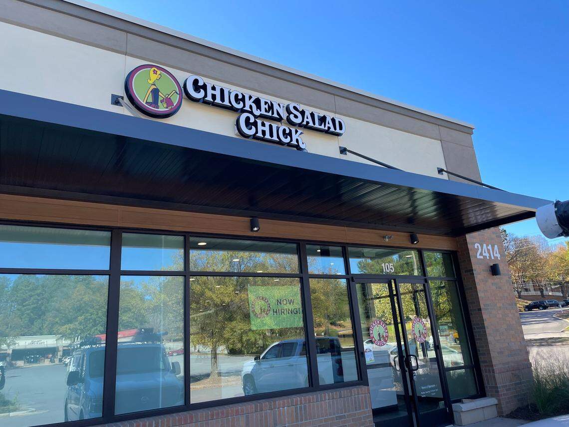 Raleigh will get the Triangle’s second Chicken Salad Chick location, as the restaurant opens this month in the Lake Boone Shopping Center.