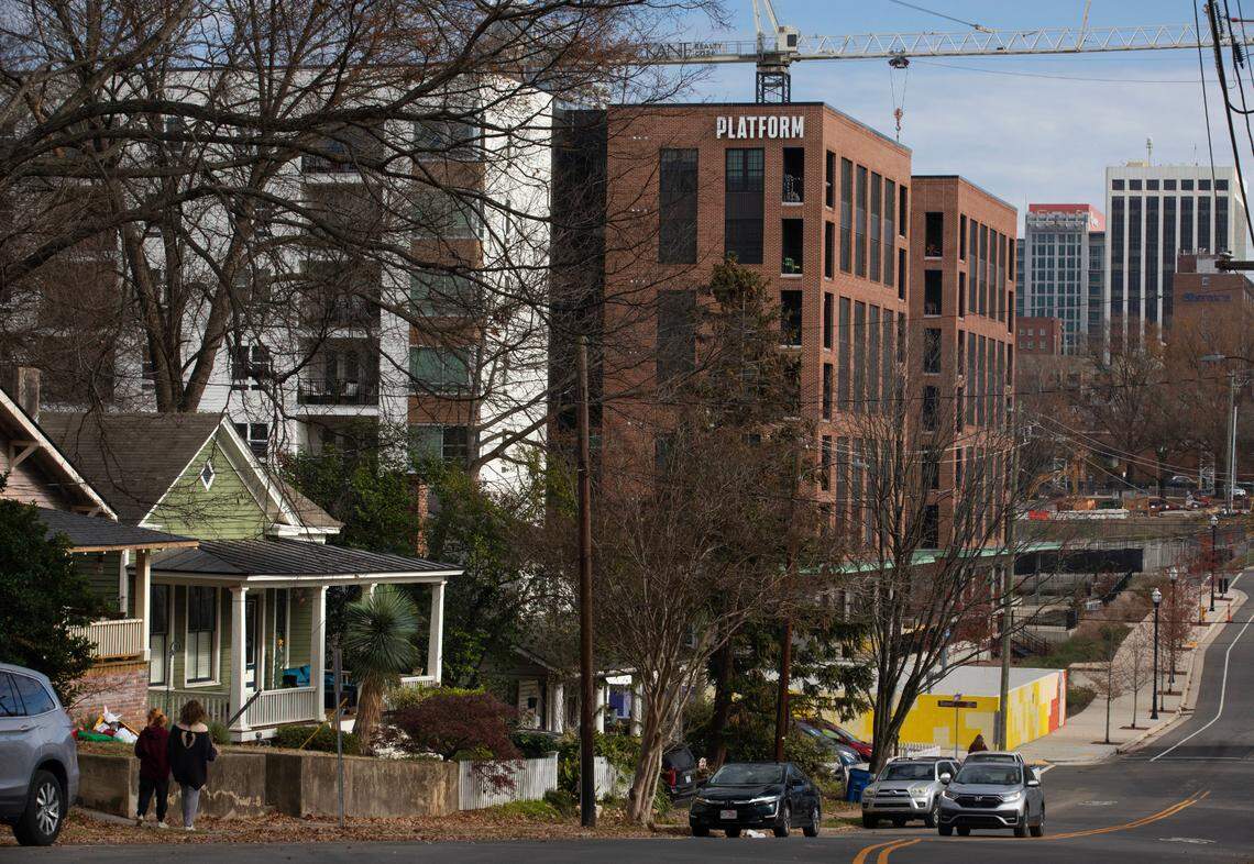 Platform, a 442-unit building including 26,000 square feet of retail space, at 600 W. Cabarrus St., is situated between downtown Raleigh and the historic Boylan Heights neighborhood.