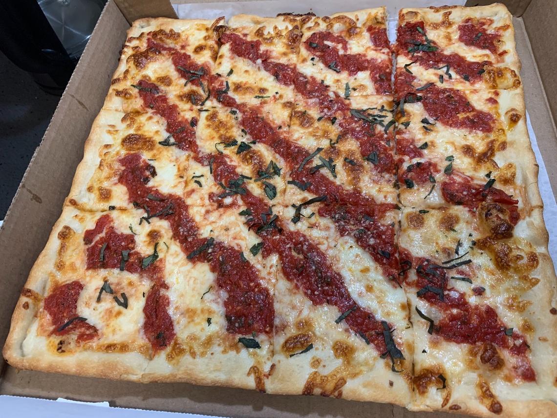 Big Sergio’s turns out a first-rate New York-style pizza, with some two dozen toppings available. Don’t overlook the Grandma pizza, a large, thin-crusted pizza topped with mozzarella, fresh basil and diagonal stripes of a rustic tomato sauce.